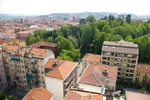 Foto della visita al grattacielo di Corso Dante  di Asti nell'ambito della Rassegna VerdeTerra 2007.