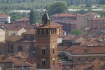 Foto della visita al grattacielo di Corso Dante  di Asti nell'ambito della Rassegna VerdeTerra 2007.