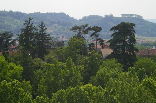Foto della visita al grattacielo di Corso Dante  di Asti nell'ambito della Rassegna VerdeTerra 2007.