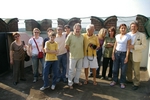 Foto della visita alla Torre Comentina di Piazza Roma ad asti nell'ambito della Rassegna VerdeTerra 2007.
