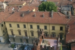 Foto della visita alla Torre Comentina di Piazza Roma ad asti nell'ambito della Rassegna VerdeTerra 2007.