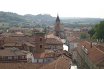 Foto della visita alla Torre Comentina di Piazza Roma ad asti nell'ambito della Rassegna VerdeTerra 2007.