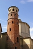 Foto della visita alla torre rossa o di San Secondo di asti nell'ambito della Rassegna VerdeTerra 2007.