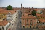Foto della visita alla torre rossa o di San Secondo di asti nell'ambito della Rassegna VerdeTerra 2007.