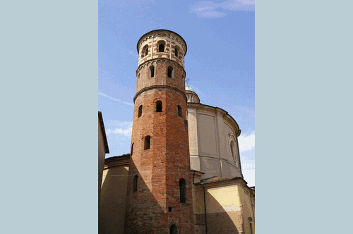 Foto della visita alla Torre rossa o di San Secondo di Asti nell'ambito della Rassegna VerdeTerra 2007.