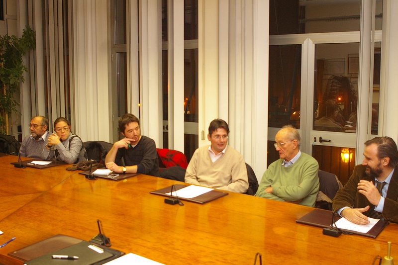 Presentazione del Bando di Concorso di idee per l adozione di soluzioni di ingegneria naturalistica nel recupero di un sentiero storico nell abitato di Schierano (Passerano Marmorito) da parte del vice Sindaco di Passerano Marmorito, Emanuele Giubasso [Foto di Luca Chiusano].