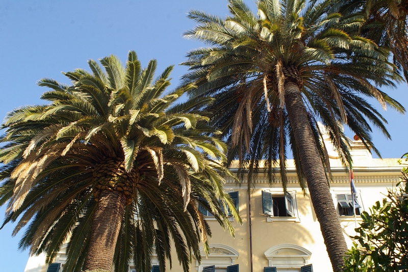Veduta dell Istituto agrario Marsano di Sant Ilario di Genova, sede del Convegno "Genova Città Agricola".