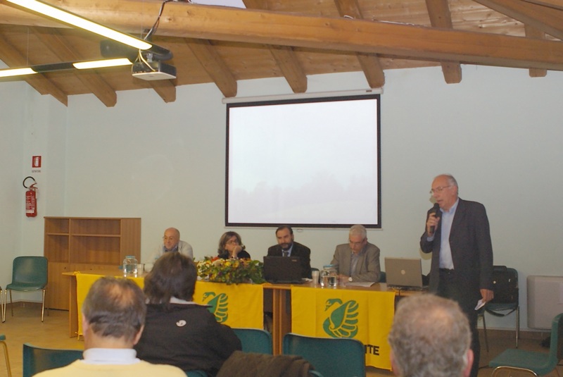 Saluto iniziale del Sindaco di Villafranca d Asti, Guido Cavalla [Foto Aurelia Brignolo].