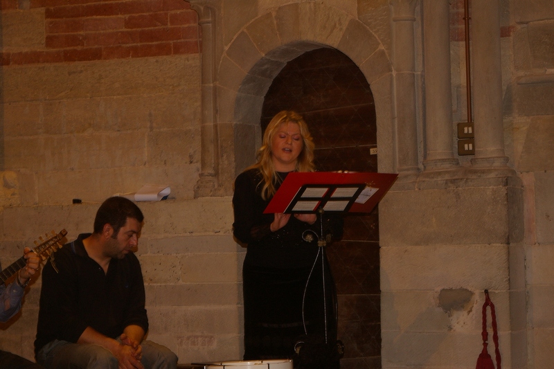  La Voce del gruppo musicale La Ghironda: Marzia Grasso.