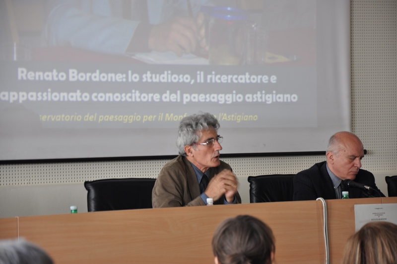 Relazione del Prof. Angelo Torre (Università del Piemonte Orientale) a ricordo del Prof. Renato Bordone.