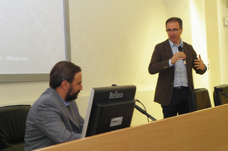 Saluto dell On.le Massimo Fiorio (Commissione agricoltura della Camera dei Deputati) (Foto di Matilde Picollo).