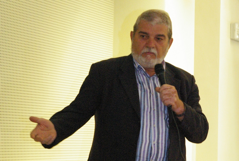 Saluto del Dott. Pippo Sacco, Vice Presidente della Società di Studi Astesi (Foto di Matilde Picollo).