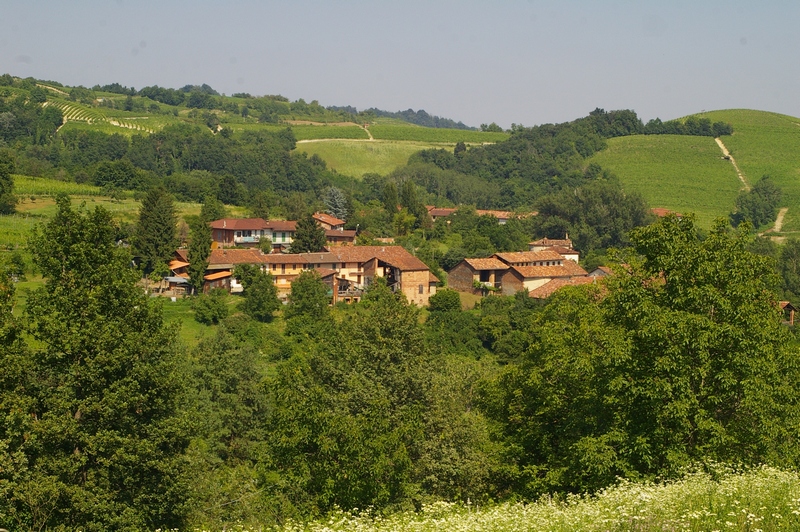 Veduta della bella campagna tra Castelnuovo Don Bosco e Albugnano.