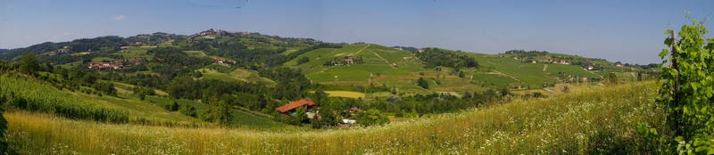 Bellissimo scorcio di paesaggio tra Albugnano e Castelnuovo Don Bosco.
