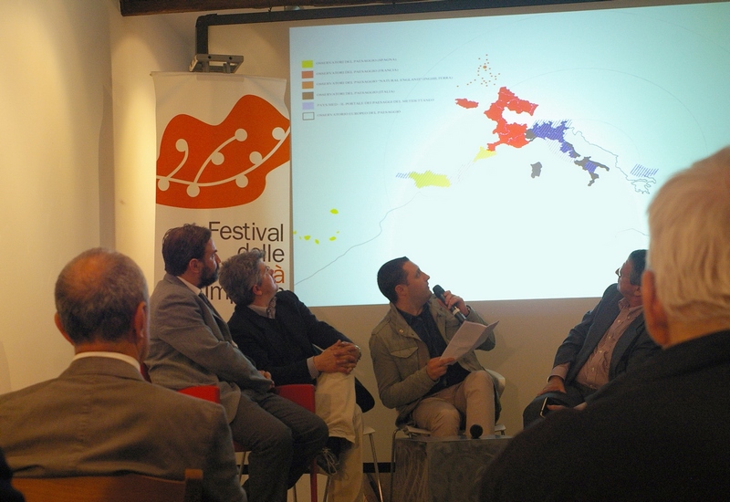 Introduzione sull attività e diffusione degli Osservatori del paesaggio in Italia e all estero da parte del Dott. Giovanni Laganà, docente dell Università Mediterranea Reggio Calabria (Foto del Dott. Nadir Mognato).