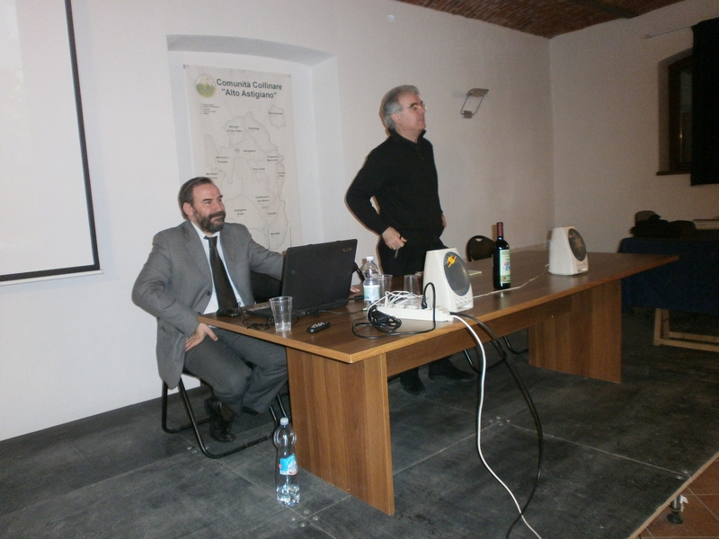 Contributo del Dott. Franco Correggia (Presidente Associazione Terre, Boschi, Gente e Memorie) su "Il valore dell agromosaico dell Alto Astigiano" (Foto Mirella Zitti).