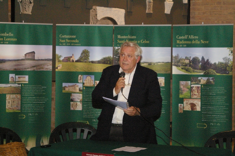 Coordinamento della Seconda sessione da parte del Prof. Dario Rei (Associazione Frutteto di Vezzolano).