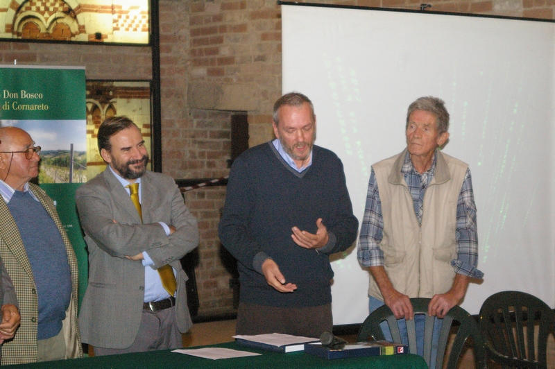 Discorso del neo Alfiere del Paesaggio Mark Cooper [Foto di Franco Correggia].
