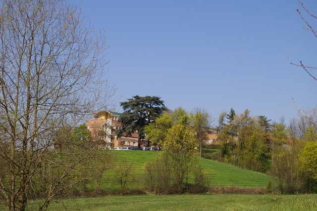 Veduta dell'Istituto agrario G. Penna di Asti in regione Fontanino di Viatosto.