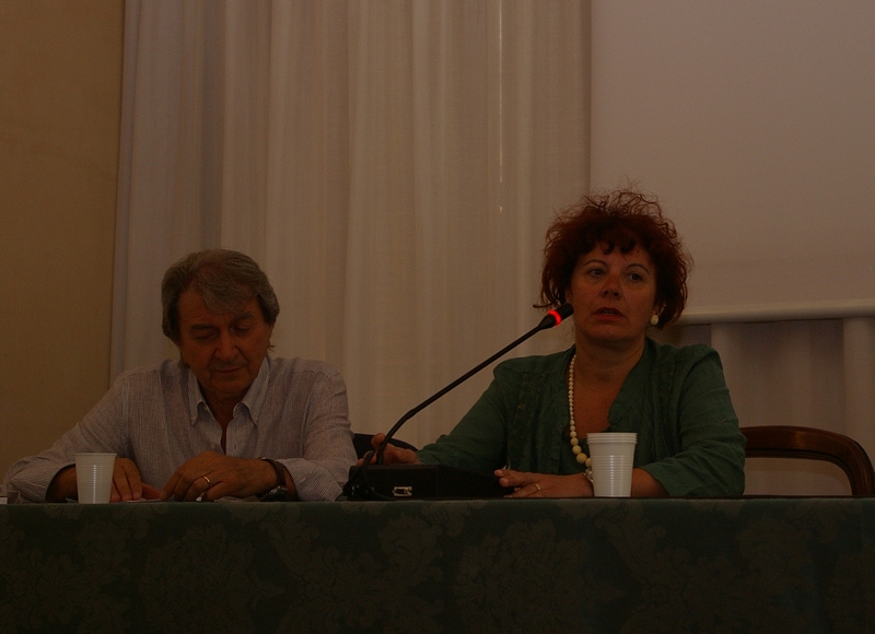 Saluto introduttivo della Dott.ssa Margherita Beruto (Presidente dell Istituto regionale per la Floricoltura di Sanremo (Foto di Francesco Devecchi).