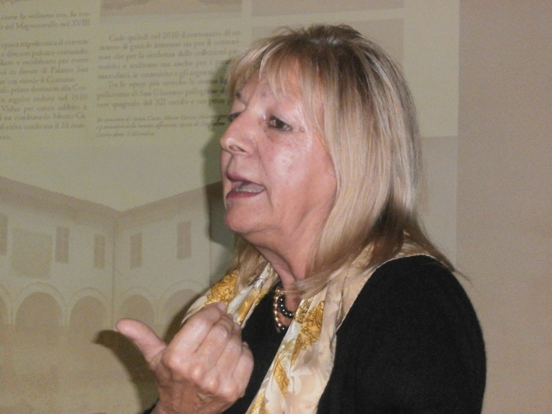 Saluto iniziale da parte dell Assessore alla cultura del Comune di Casale Monferrato, Prof.ssa Giuliana Romano Bussola.
