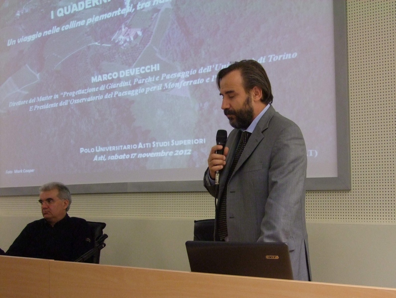 Relazione del Prof. Marco Devecchi (Facoltà di Agraria dell Università di Torino) [Foto di Paola Grassi].