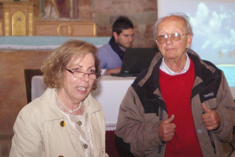 Presentazione del Progetto "Cultus Loci Cura Animi" presso la Canonica di Santa Maria di Vezzolano (domenica 22 aprile 2012), da parte della Dott.ssa Silvana Bruna (Sindaco di Passerano Marmorito).