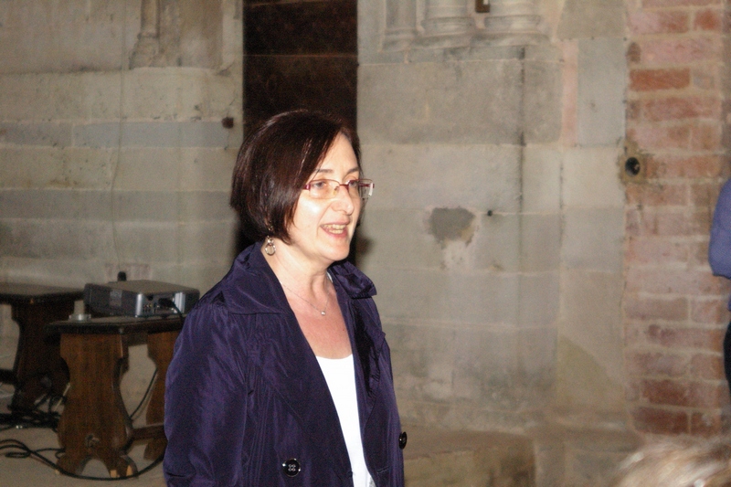 Presentazione del Progetto "Cultus Loci Cura Animi" presso la Canonica di Santa Maria di Vezzolano (domenica 22 aprile 2012), da parte dell Arch. Cristina Lucca della Soprintendenza per I Beni Architettonici e il Paesaggio del Piemonte.