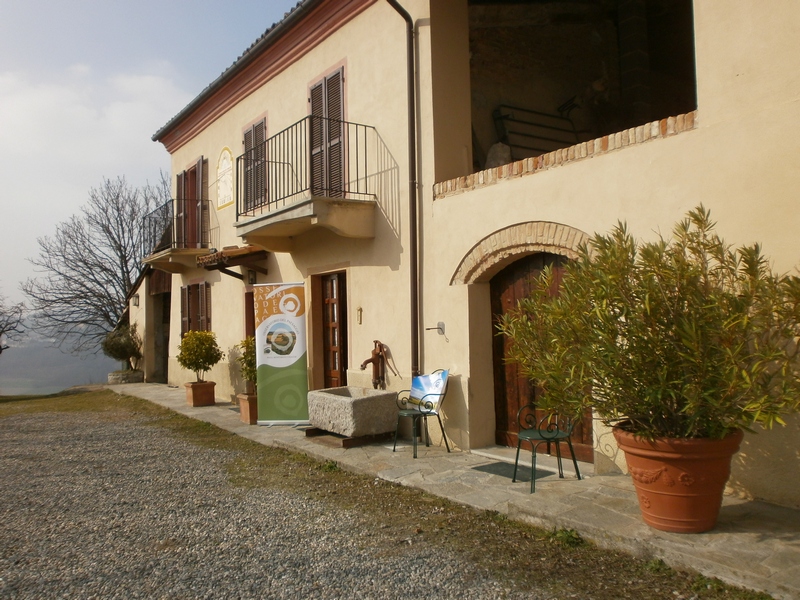 Veduta della bella sede dell Osservatorio del Paesaggio del Monferrato casalese, ospitante la riunione di Coordinamento della Rete degli Osservatori del Paesaggio del Piemonte.