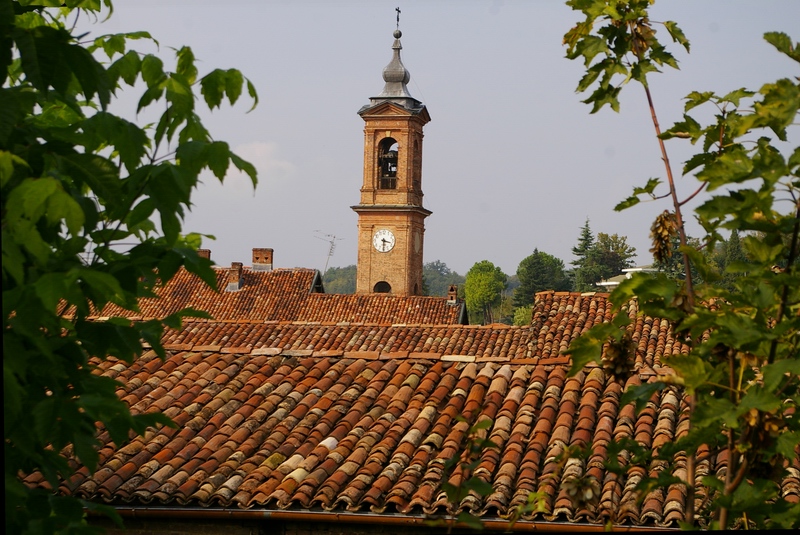 Veduta del pittoresco borgo antico di Passerrano Marmorito.