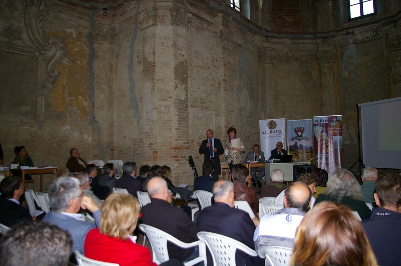 Saluto da parte del Sindaco Francesco Azzalin di Villadeati [Foto di Mirella Zitti].