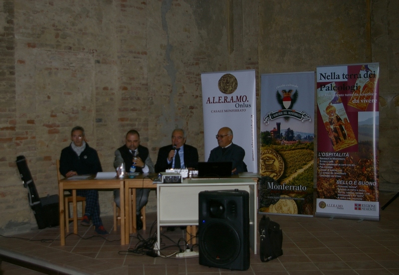 Relazione da parte del Dott. Lorenzo Fornaca (Editore) su "La storia del Monferrato raccontata attraverso i libri" [Foto di Mirella Zitti].