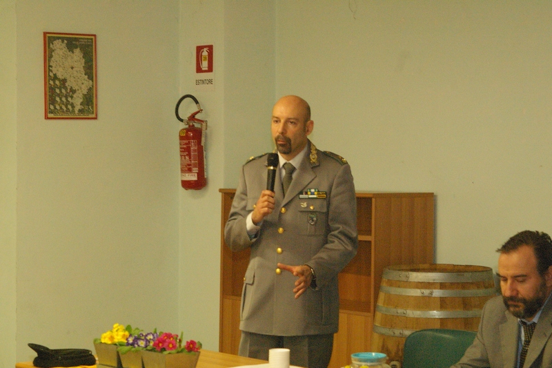 Relazione del Dott. Adriano Bruni del Comando provinciale di Alessandria del Corpo Forestale dello Stato  [FOTO di Stefano Porta].