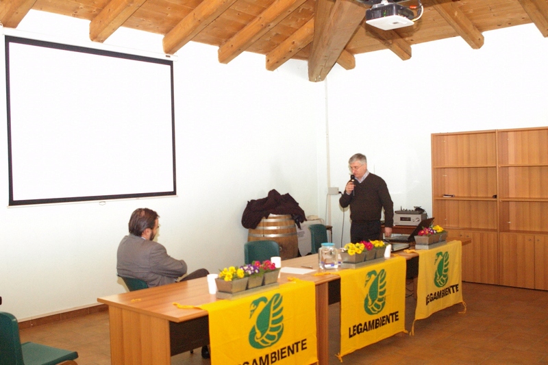 Relazione del Dott. Angelo Porta, Presidente del Circolo Legambiente Valtriversa  [FOTO di Stefano Porta].