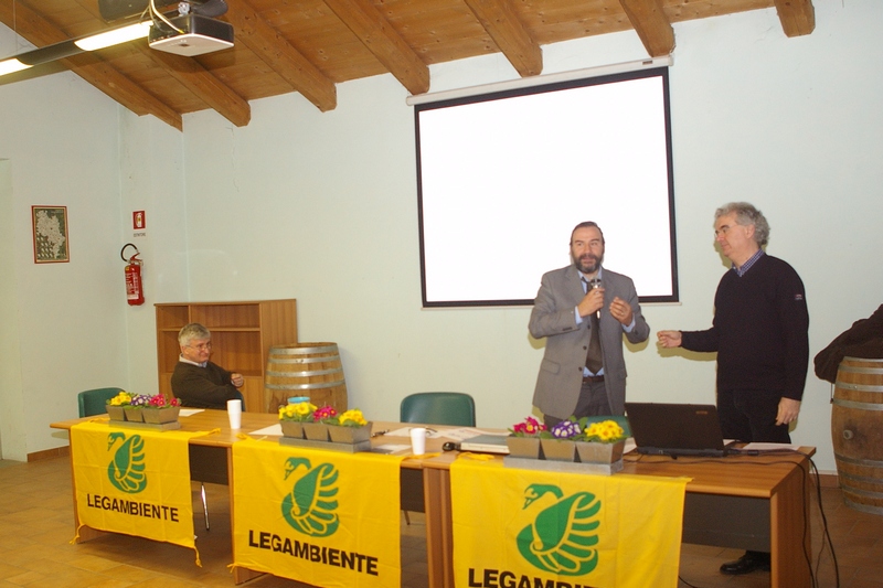 Relazione del Dott. Franco Correggia dell Associazione Terra, Boschi, Gente e Memorie  [FOTO di Stefano Porta].