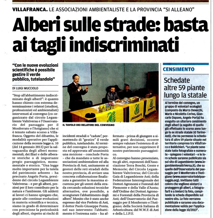 La Nuova Provincia (Venerdi 22 marzo 2013)