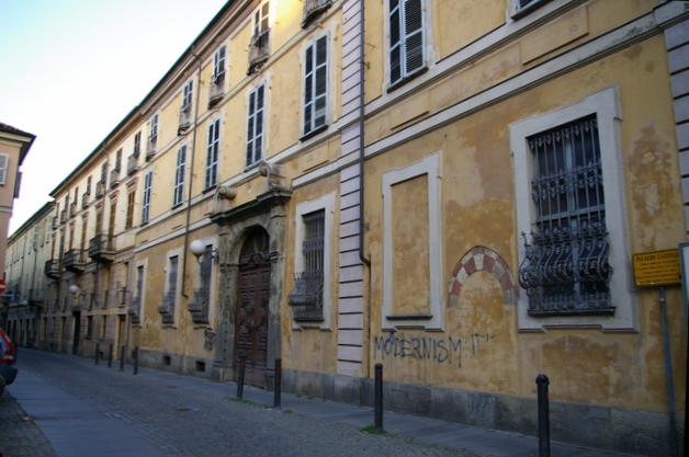 Veduta di Palazzo Gazzelli ad Asti, sede dell Assemblea ordinaria 2014 dell Osservatorio del Paesaggio per il Monferrato e l Astigiano.