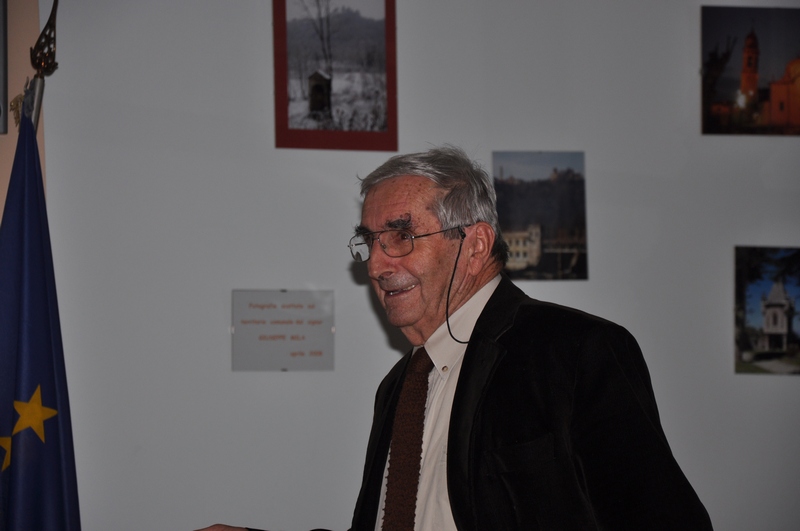 Introduzione da parte del Dott. Ernesto Zambotti (Consigliere comunale di Mazzè) [Foto di Marco Servalli].