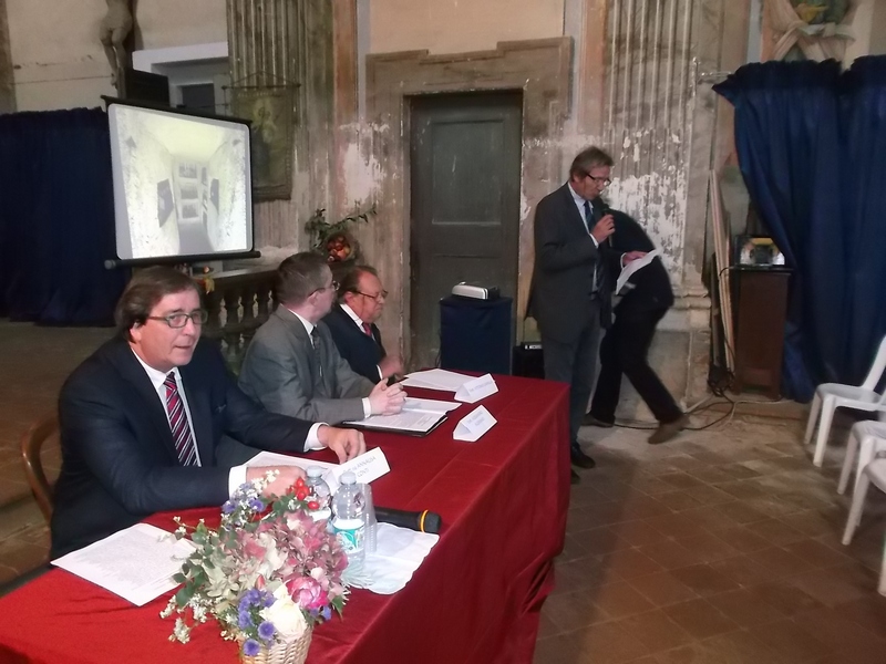 Saluto introduttivo da parte del Sindaco Enzo Baraldi di Castagnole Monferrato.