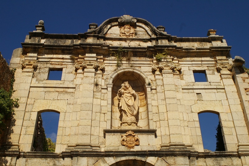 Veduta della facciata del Monastero di Santa Maria d Escaladei - Cartoixa d Escaladei (Carthusian Monastery of Santa Maria d Escaladei) sede della Giornata di studio.