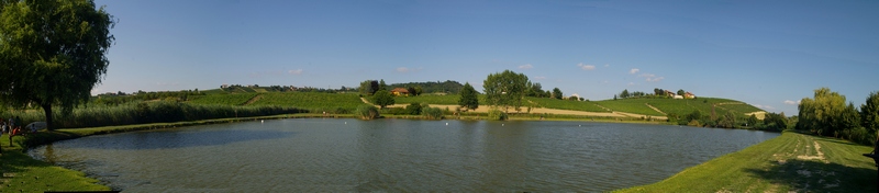 Veduta del Laghetto di Sant Agnese in Località Paludo.