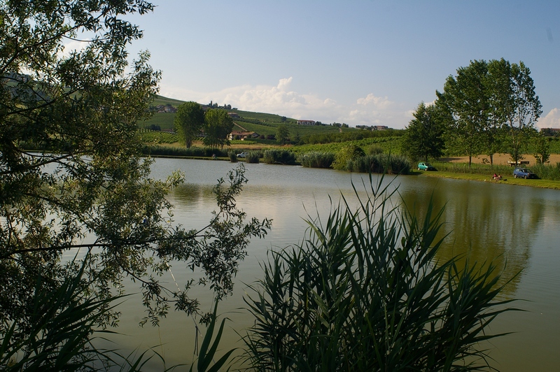 Veduta del Laghetto di Sant Agnese in Località Paludo.