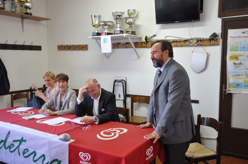 Momento conclusivo con le riflessioni finali richieste dal Moderatore all Assessore allo sport (sx) Marta Parodi, all Assessore ai Lavori pubblici, Maria Luisa Bagnadentro e all Assessore all Ambiente del Comume di Asti, Alberto Pasta [Foto di Marco Pesce].