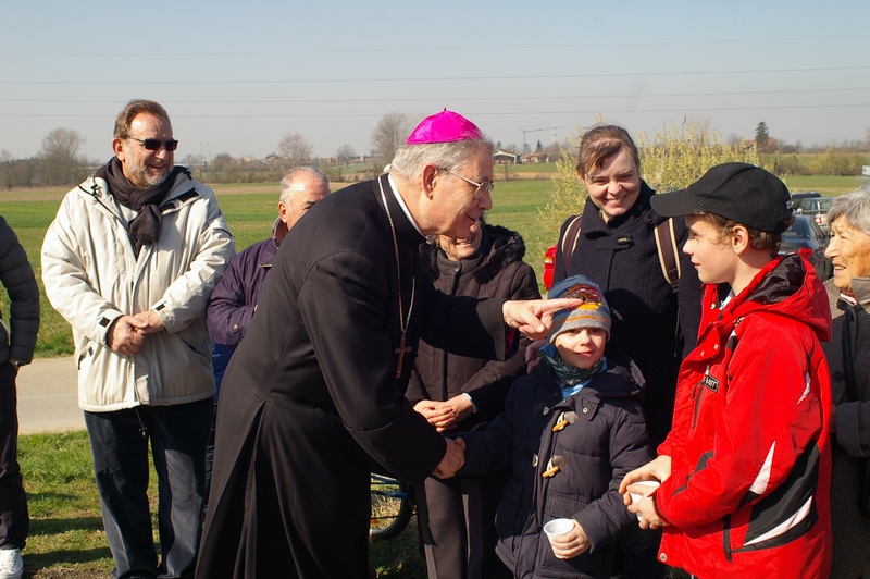 Saluto di S.E. il Vescovo di Asti, Mons. Francesco Ravinale, ai bambini di Villanova d Asti.