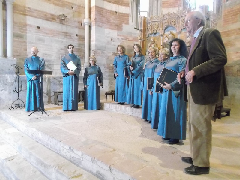 Ringraziamento conclusivo al Coro dell Abbazia della Novalesa da parte dell Ing. Francesco Garetto (Transromanica).