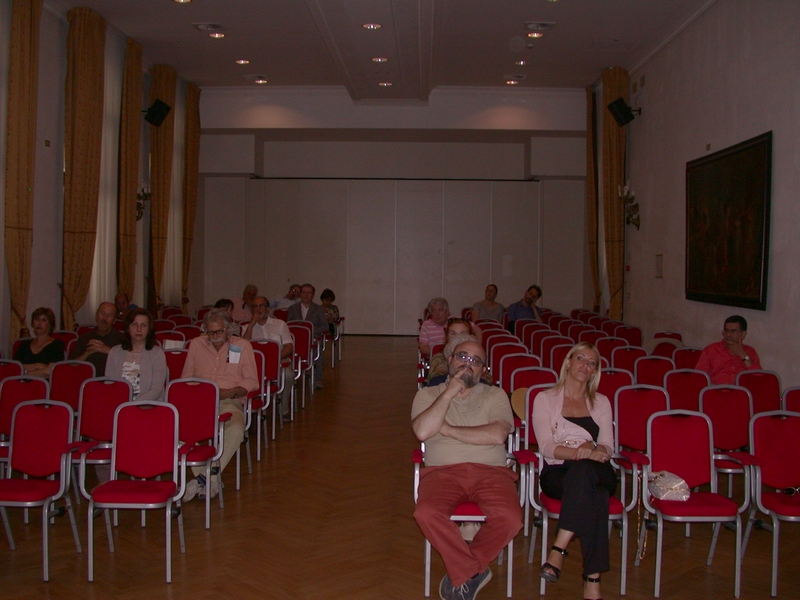 Veduta del pubblico presente in Sala presso il Grand Hotel Nuove Terme ad Acqui Terme.