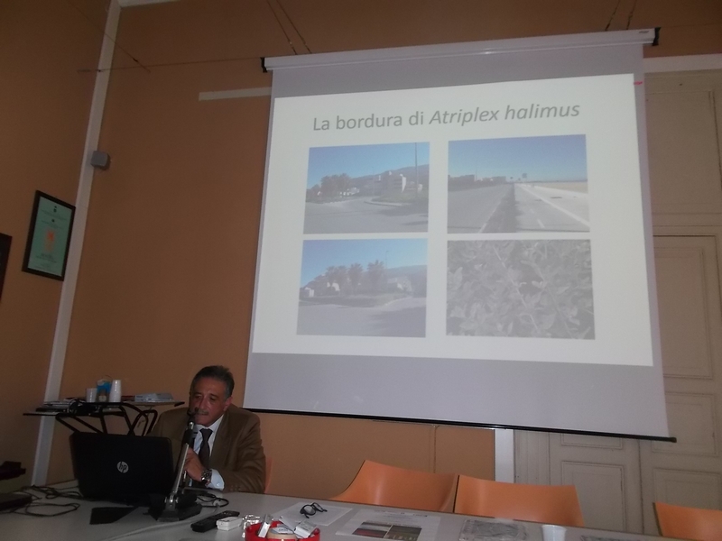 Relazione del Prof. Giovanni Curatolo (Facoltà di Agraria di Palermo) su "Il ruolo del verde nella riqualificazione del paesaggio urbano".