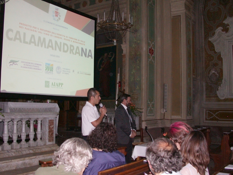 Saluto da parte del Presidente della Provincia di Asti e Sindaco di Canelli, Dott. Marco Gabusi [Foto di Mirella Zitti]. 