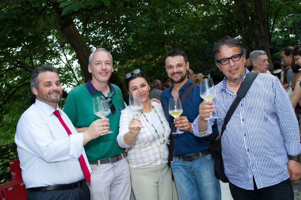 Foto ricordo con Fabio Isnardi, Marco Minari, Laura Botto Chiarlo, Diego Repetto e Raymundo Sesma [Foto di Omar Pistamiglio].