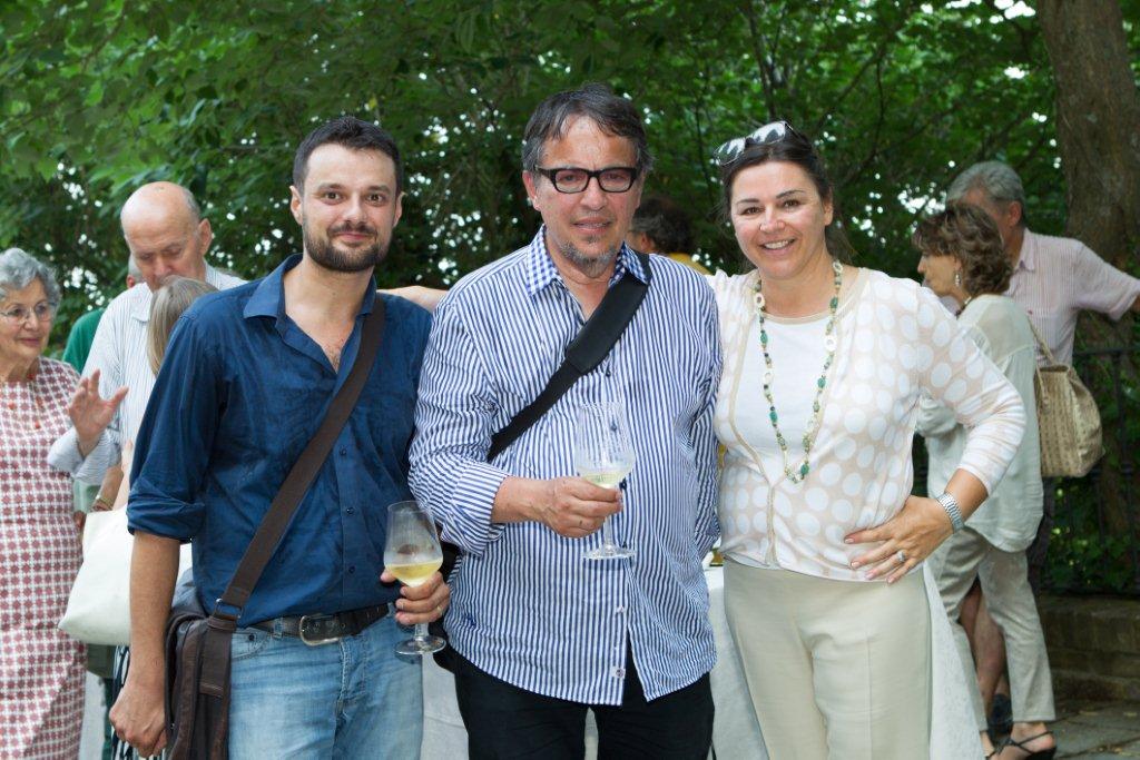 Foto ricordo con Diego Repetto, Raymundo Sesma e Laura Botto Chiarlo [Foto di Omar Pistamiglio].